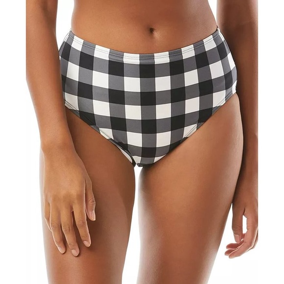 Kate Spade Shoreside Plaid Bikini black / white - Picture 12 of 13